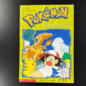 Pokémon #6: Charizard Go! by Tracey West - Vintage Scholastic Paperback Novel